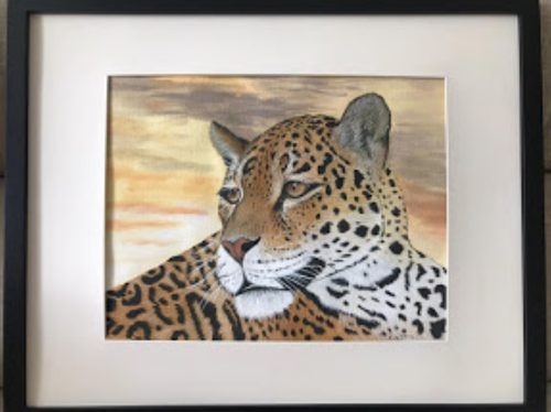 Chroma colour acrylics, Jaguar.